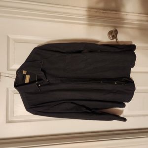 Black Mens Button-down Shirt